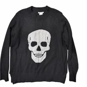 Women’s Sweet Romeo Skull Crewneck Sweater